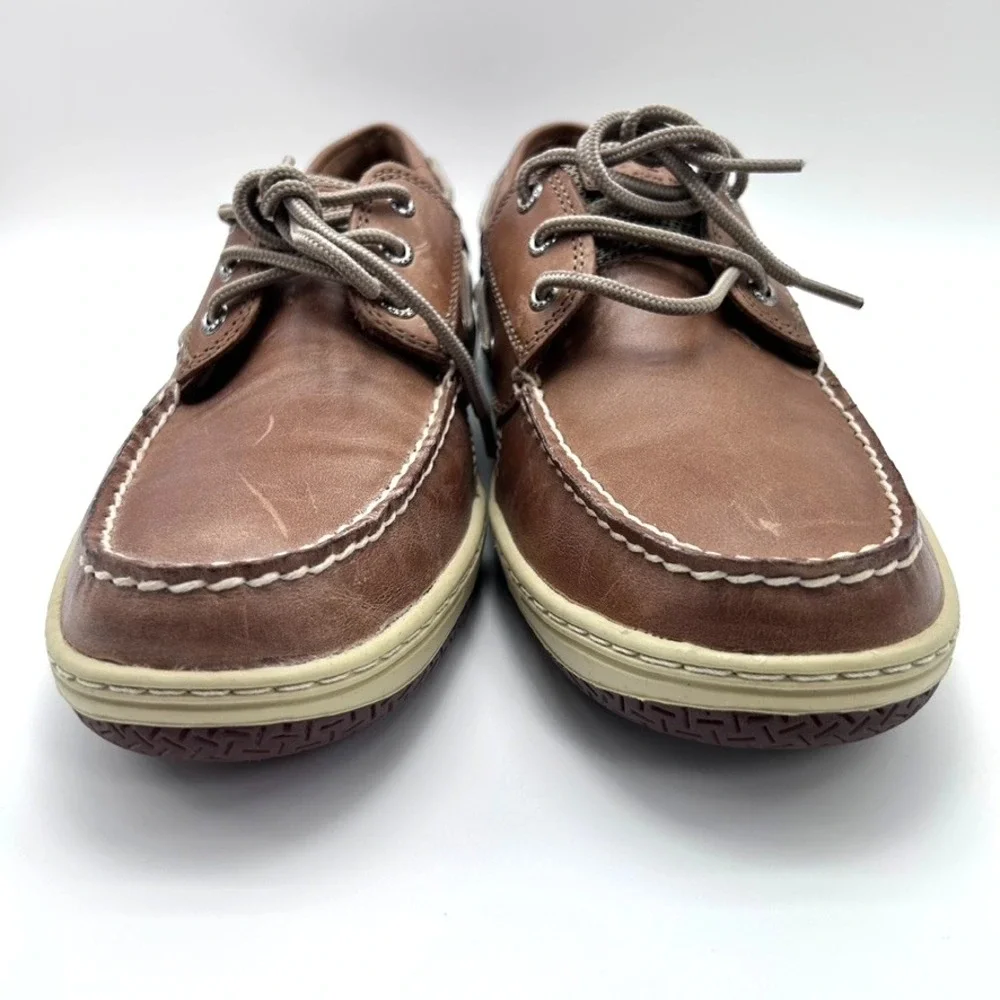 Sperry Top-Sider Billfish 3-Eye Men's Boat Shoe Color Dark Tan US‎ 11.5